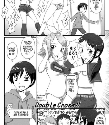 Double Cross!! Porn Comic 001 