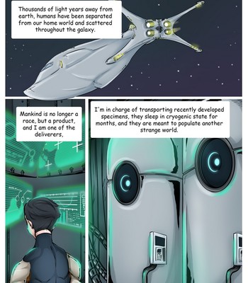 Outer Space Delivery Porn Comic 002 