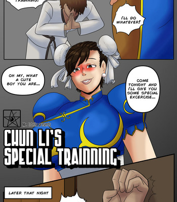 Porn Comics - Chun-Li's Special Training Cartoon Comic