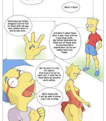 The Simpsons - Magic Pills Porn Comic 002 