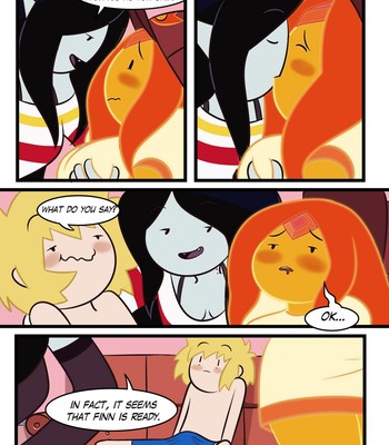 Adventure Time - Practice With The Band Porn Comic 006 