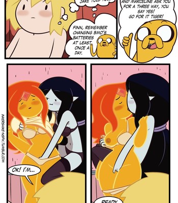 Adventure Time - Practice With The Band Porn Comic 007 