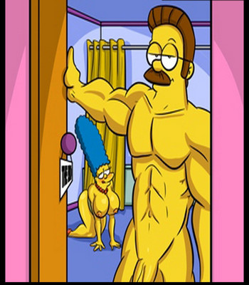 Porn Comics - The Simpsons – Valentine Hole Cartoon Comic