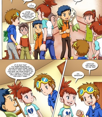 Guilmon's Birthday Surprise Porn Comic 002 