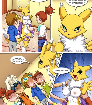 Guilmon's Birthday Surprise Porn Comic 003 