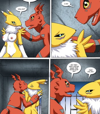 Guilmon's Birthday Surprise Porn Comic 009 