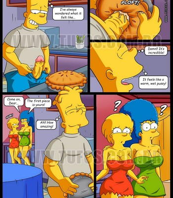 The Simpsons 9 - Mom's Apple Pie Porn Comic 004 