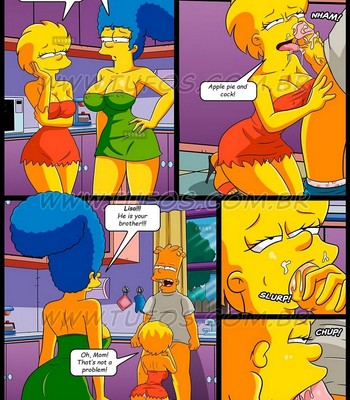 The Simpsons 9 - Mom's Apple Pie Porn Comic 006 