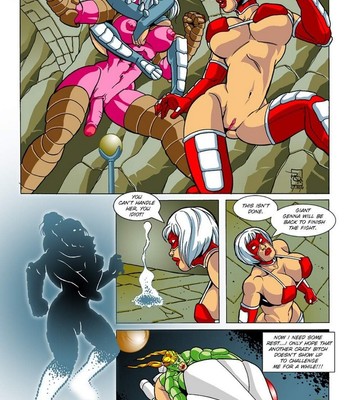Omega Fighters 2 - Red Fist VS Giant Genna Porn Comic 006 