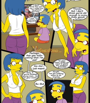 The Simpsons 6 - Learning With Mom Porn Comic 007 