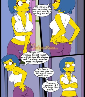 The Simpsons 6 - Learning With Mom Porn Comic 008 