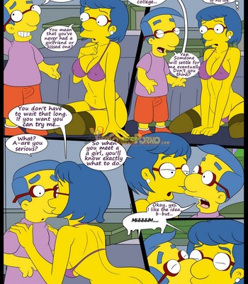 The Simpsons 6 - Learning With Mom Porn Comic 013 