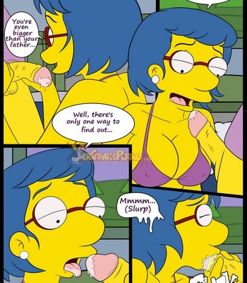 The Simpsons 6 - Learning With Mom Porn Comic 017 