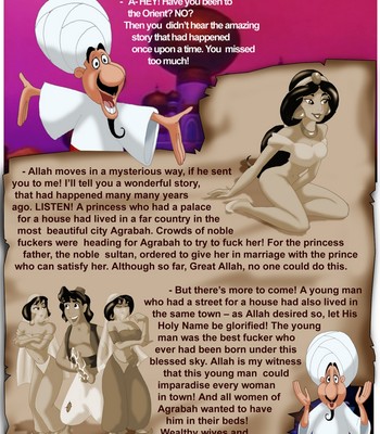 Aladdin - The Fucker From Agrabah Porn Comic 002 
