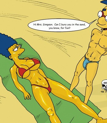 Porn Comics - Beach Fun Cartoon Comic