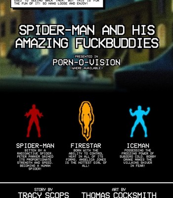 Spider-Man And His Amazing Fuckbuddies Porn Comic 002 