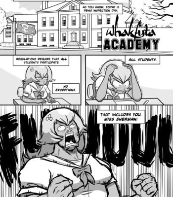 Whakfuta Academy Porn Comic 002 