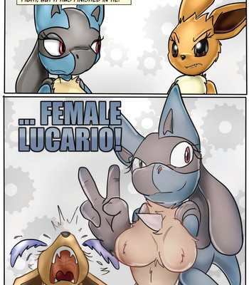 Female Lucario Porn Comic 001 