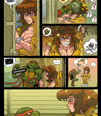 The Slut From Channel Six 3 - Teenage Mutant Ninja Turtles Porn Comic 005 