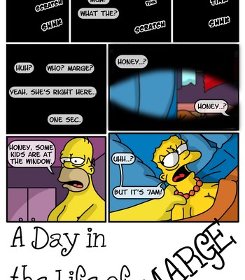 A Day In The Life Of Marge Porn Comic 002 
