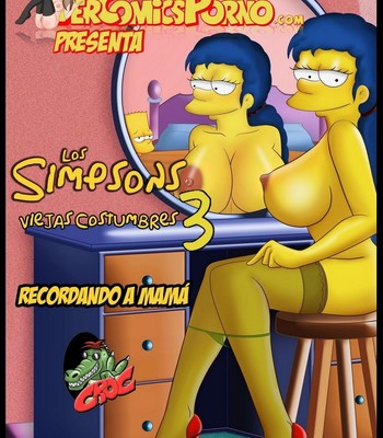 Porn Comics - The Simpsons 3 – Remembering Mom Cartoon Porn Comic