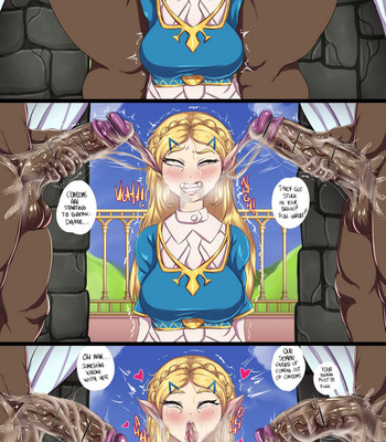 Zelda's Playtime (Black) Porn Comic 006 