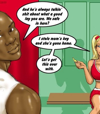 2 Hot Blondes Bet On Big Black Cocks Porn Comic 008 