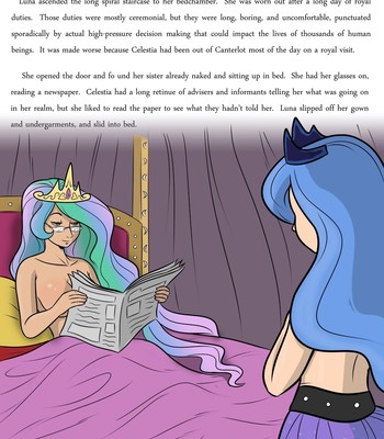 Luna's Magic Wand Porn Comic 002 