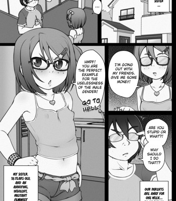 I Don't Need Feminism Because I Love My Big Brother's Dick Porn Comic 002 