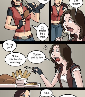 Resident Evil Weight Gain Porn Comic 003 
