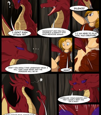 The Dragon's Knight - Trial By Sword Porn Comic 004 
