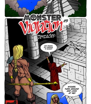 Monster Violation 9 - Tentacles Porn Comic 002 