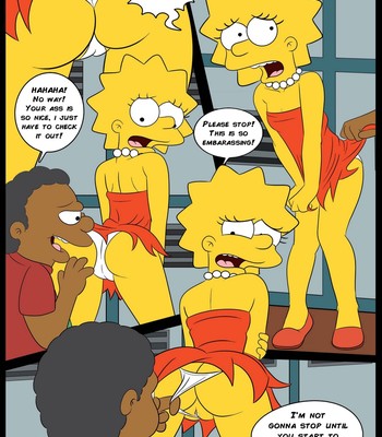 The Simpsons - Love For The Bully Porn Comic 002 