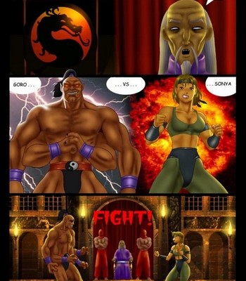 Goro vs Sonya Porn Comic 002 