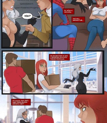 The Polyamorous Spiderpreggos Porn Comic 005 