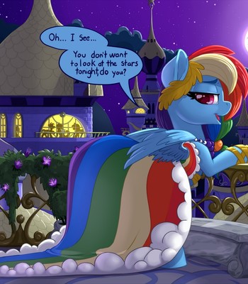 Rainbow Dash And You Attend The Gala Porn Comic 003 