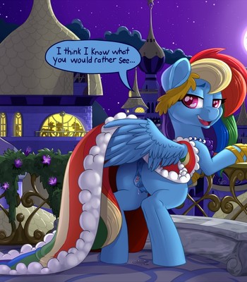 Rainbow Dash And You Attend The Gala Porn Comic 004 