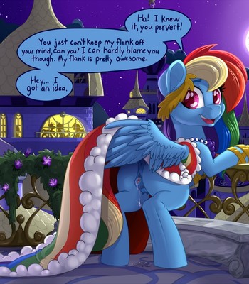 Rainbow Dash And You Attend The Gala Porn Comic 005 