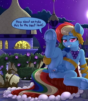 Rainbow Dash And You Attend The Gala Porn Comic 006 