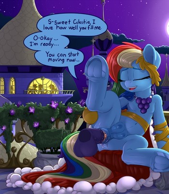 Rainbow Dash And You Attend The Gala Porn Comic 009 