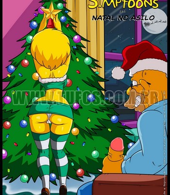 The Simpsons 10 - Christmas At The Retirement Home Porn Comic 001 