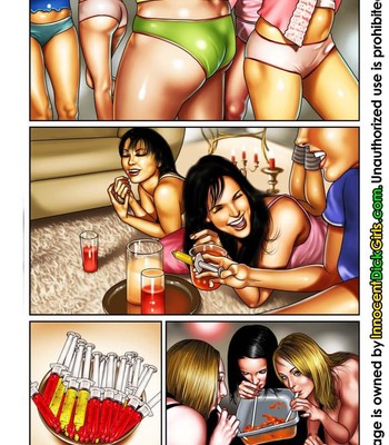 350px x 400px - Sorority Party 1 - The Extreme Face Fucking Cartoon Comic - HD Porn Comix