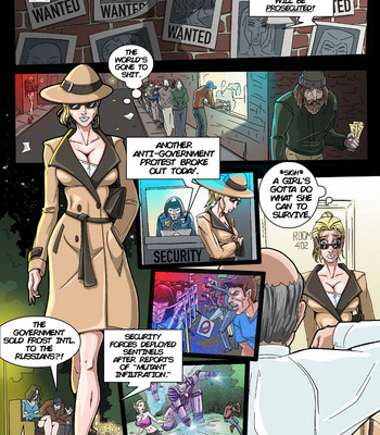 Emma Frost - AltFuture Porn Comic 001 