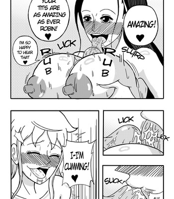 Robin x Nami - Reunion On The Thousand Sunny Porn Comic 006 
