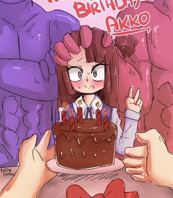 Happy Birthday Akko Porn Comic 001 