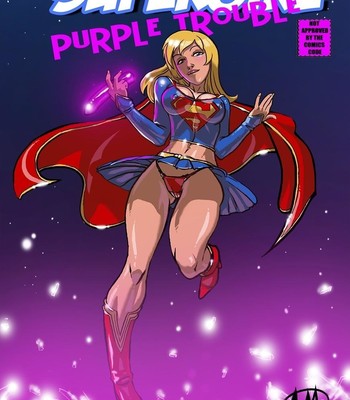 Supergirl Purple Trouble Porn Comic 001 