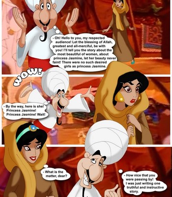 Princess Jasmine And Deceitful Gossips Porn Comic 002 