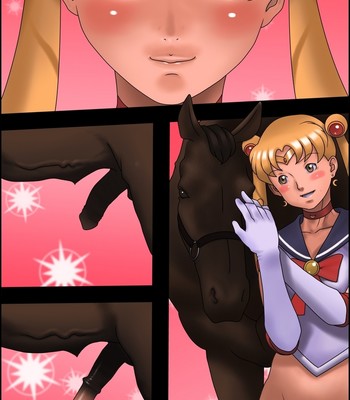Sailor Moon And A Horse Porn Comic 003 
