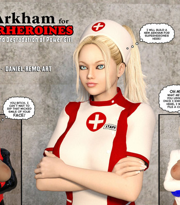 New Arkham For Superheroines 1 - Humiliation And Degradation Of Power Girl Porn Comic 001 