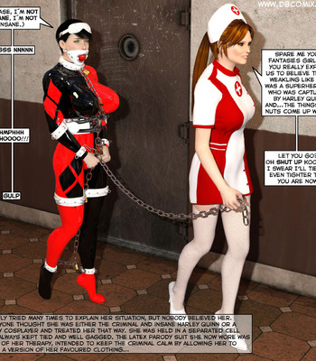 New Arkham For Superheroines 1 - Humiliation And Degradation Of Power Girl Porn Comic 003 